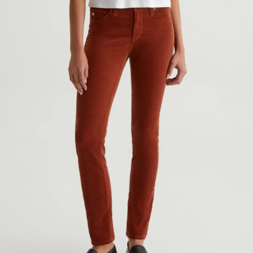 AG Adriano Goldschmied Prima Corduroy Cigarette Leg 30R